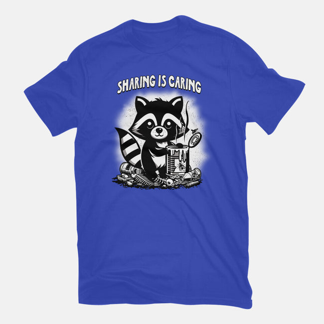 Sharing Is Caring-Womens-Fitted-Tee-palmstreet