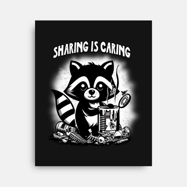 Sharing Is Caring-None-Stretched-Canvas-palmstreet