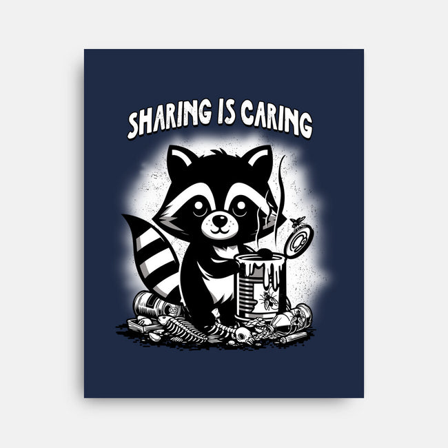 Sharing Is Caring-None-Stretched-Canvas-palmstreet