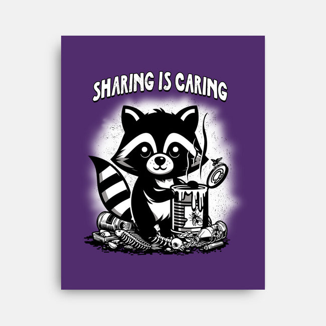 Sharing Is Caring-None-Stretched-Canvas-palmstreet