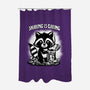 Sharing Is Caring-None-Polyester-Shower Curtain-palmstreet