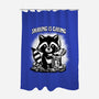 Sharing Is Caring-None-Polyester-Shower Curtain-palmstreet
