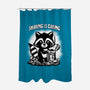 Sharing Is Caring-None-Polyester-Shower Curtain-palmstreet
