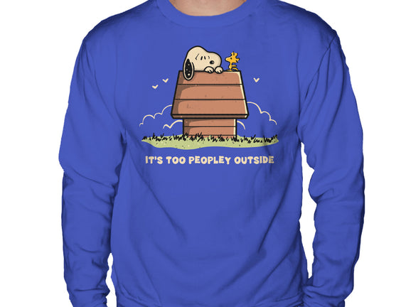 Too Peopley Outside