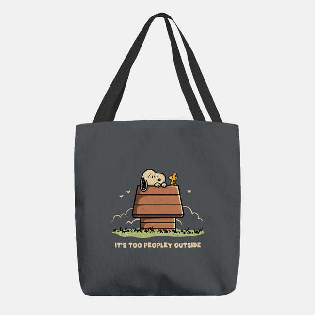 Too Peopley Outside-None-Basic Tote-Bag-retrodivision