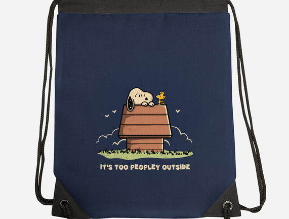 Too Peopley Outside