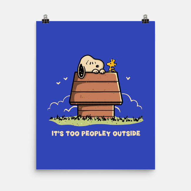 Too Peopley Outside-None-Matte-Poster-retrodivision