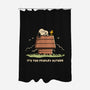 Too Peopley Outside-None-Polyester-Shower Curtain-retrodivision