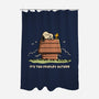 Too Peopley Outside-None-Polyester-Shower Curtain-retrodivision