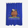 Too Peopley Outside-None-Polyester-Shower Curtain-retrodivision