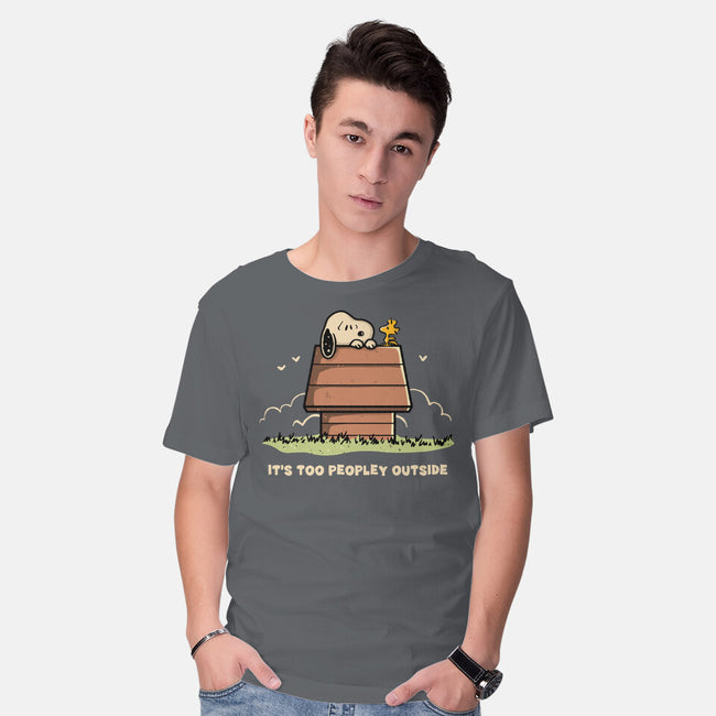 Too Peopley Outside-Mens-Basic-Tee-retrodivision