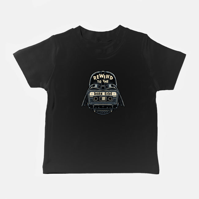 Rewind To The Dark Side-Baby-Basic-Tee-glitchygorilla