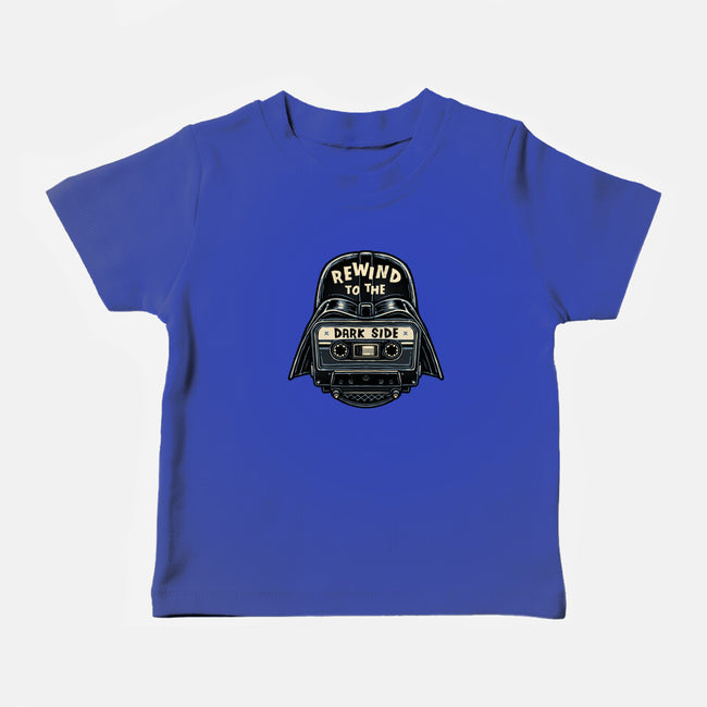 Rewind To The Dark Side-Baby-Basic-Tee-glitchygorilla