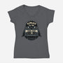 Rewind To The Dark Side-Womens-V-Neck-Tee-glitchygorilla