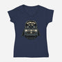 Rewind To The Dark Side-Womens-V-Neck-Tee-glitchygorilla