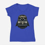 Rewind To The Dark Side-Womens-V-Neck-Tee-glitchygorilla