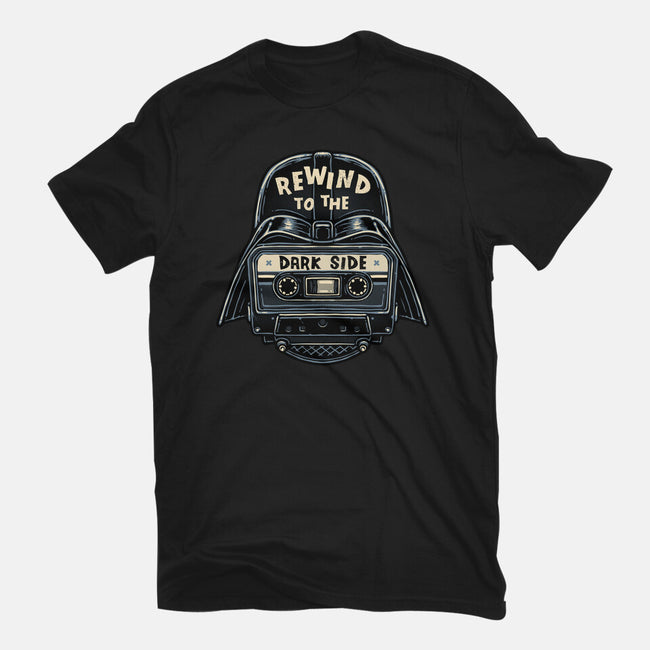 Rewind To The Dark Side-Womens-Basic-Tee-glitchygorilla