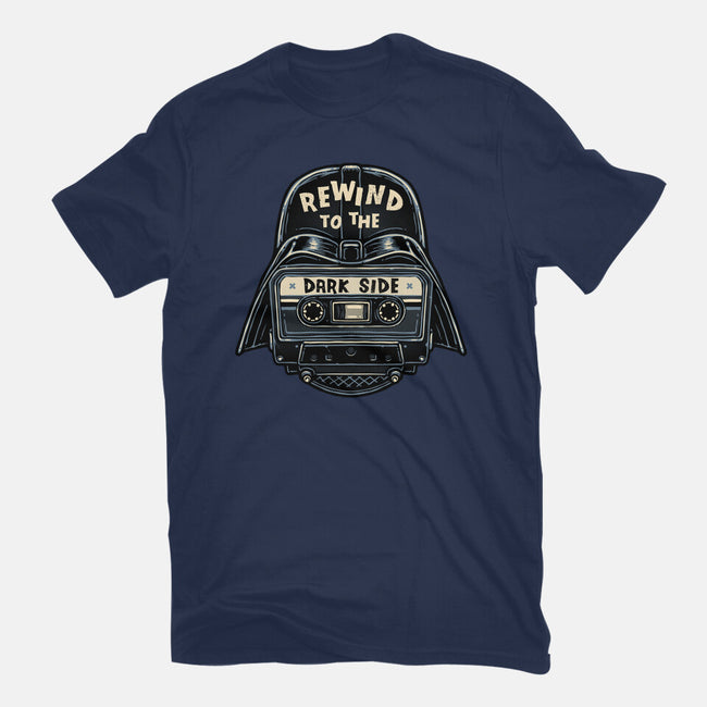 Rewind To The Dark Side-Womens-Basic-Tee-glitchygorilla