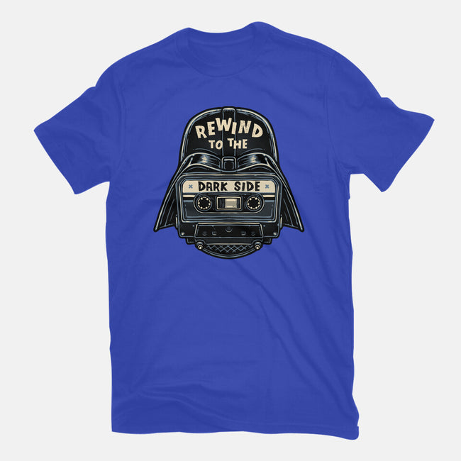 Rewind To The Dark Side-Womens-Basic-Tee-glitchygorilla