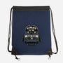 Rewind To The Dark Side-None-Drawstring-Bag-glitchygorilla