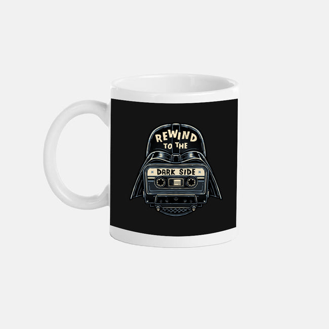Rewind To The Dark Side-None-Mug-Drinkware-glitchygorilla