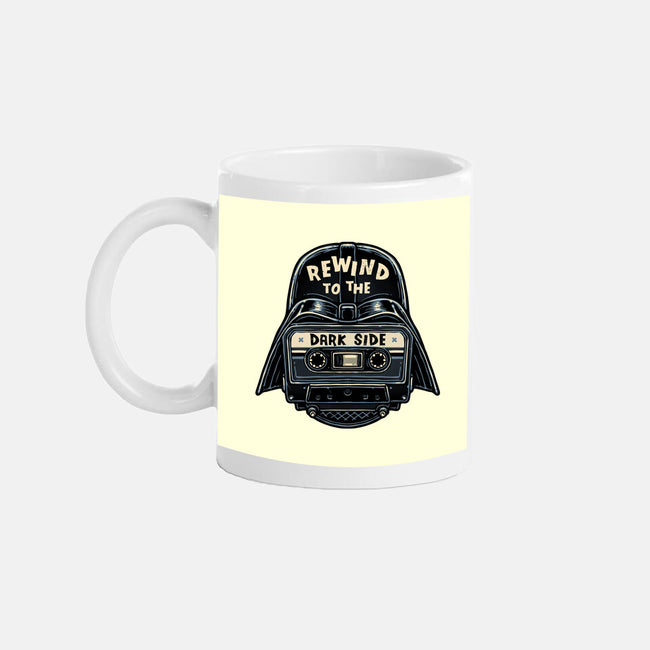 Rewind To The Dark Side-None-Mug-Drinkware-glitchygorilla