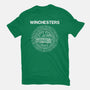 Emblem Of The Hunt-Womens-Fitted-Tee-glitchygorilla