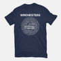 Emblem Of The Hunt-Womens-Fitted-Tee-glitchygorilla