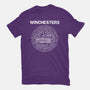 Emblem Of The Hunt-Womens-Fitted-Tee-glitchygorilla