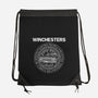 Emblem Of The Hunt-None-Drawstring-Bag-glitchygorilla