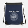 Emblem Of The Hunt-None-Drawstring-Bag-glitchygorilla