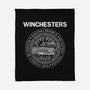 Emblem Of The Hunt-None-Fleece-Blanket-glitchygorilla