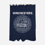 Emblem Of The Hunt-None-Polyester-Shower Curtain-glitchygorilla