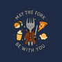 May The Fork Be With You-Womens-Basic-Tee-Loobs