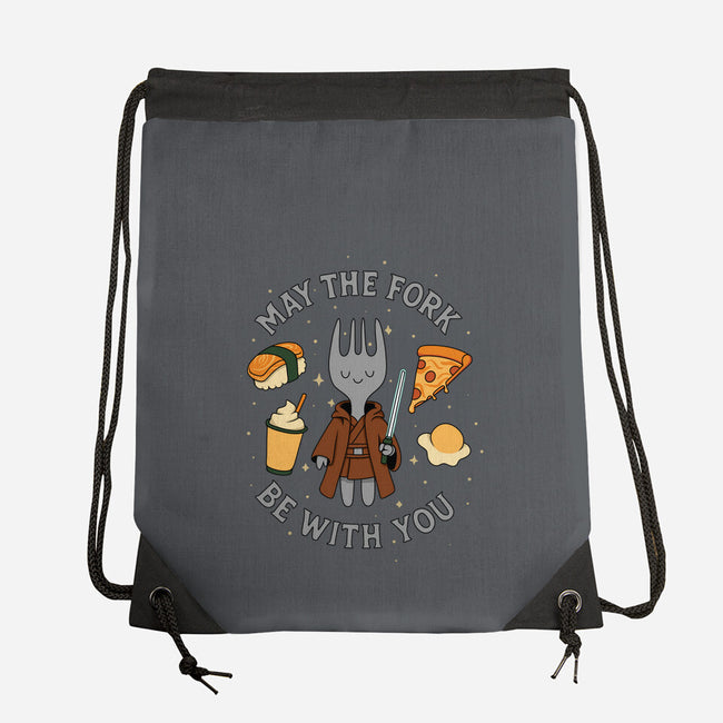 May The Fork Be With You-None-Drawstring-Bag-Loobs