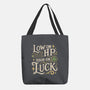 Low On HP High On Luck-None-Basic Tote-Bag-Loobs