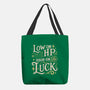 Low On HP High On Luck-None-Basic Tote-Bag-Loobs