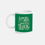 Low On HP High On Luck-None-Mug-Drinkware-Loobs