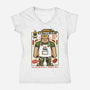 Grill Sergeant-Womens-V-Neck-Tee-krisren28