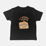 I Love Board Games Black-Baby-Basic-Tee-Loobs