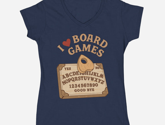 I Love Board Games Black