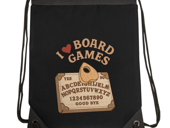 I Love Board Games Black