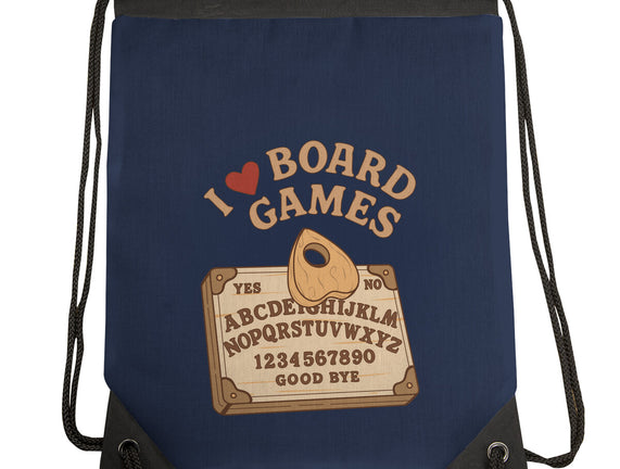 I Love Board Games Black