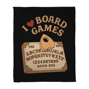 I Love Board Games Black