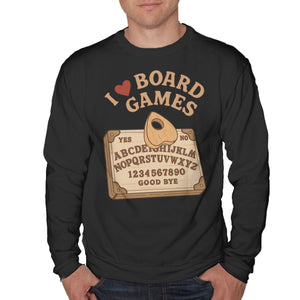 I Love Board Games Black