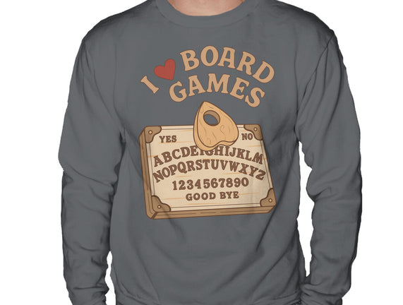 I Love Board Games Black