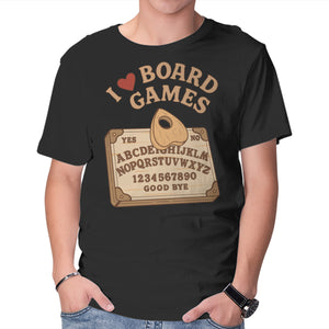 I Love Board Games Black