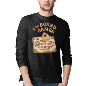 I Love Board Games Black