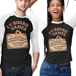 I Love Board Games Black