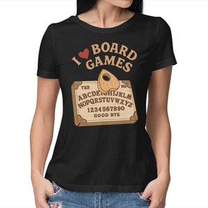 I Love Board Games Black